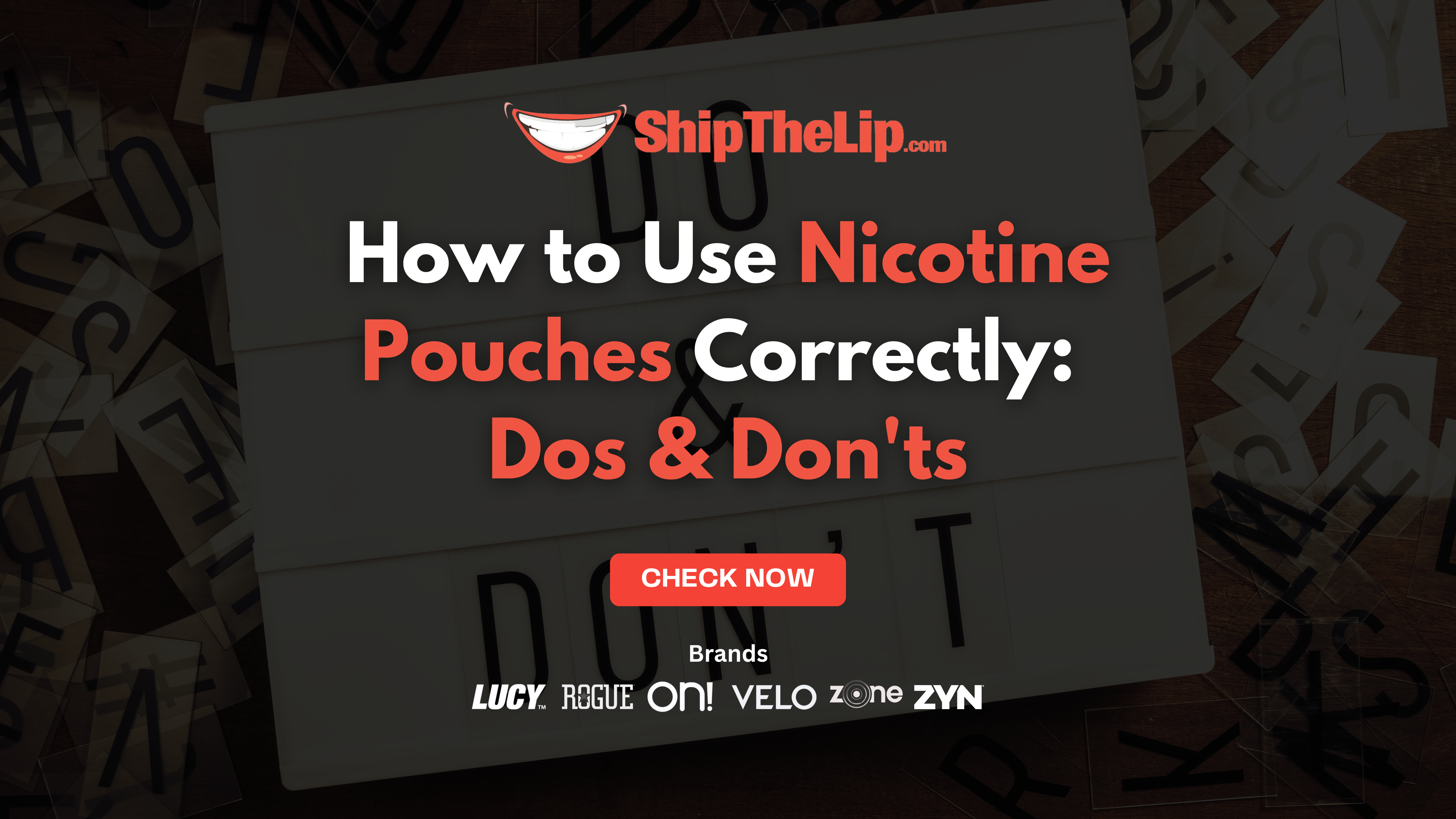 How to Use Nicotine Pouches Correctly: Dos & Don'ts